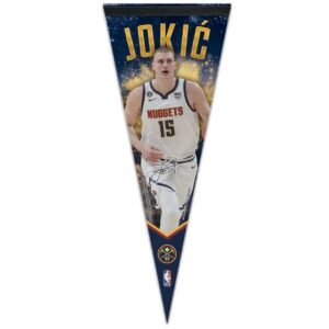 Nikola Jokic Denver Nuggets NBA Premium Fanion Noir 708947