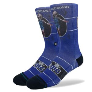 Penny Hardaway Orlando Magic Retro Big Head NBA Chaussettes Rose 706238
