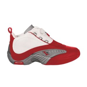 Reebok Answer 4 Blanc Rouge Baskets Bleu V44403