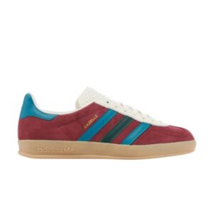 Baskets adidas Gazelle Collegiate Bordeaux Vert IG4996