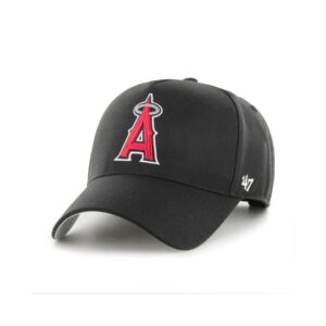 Casquette de baseball 47 Brand Los Angeles Angels 47 MVP DT MLB Snapback Hat Noir 715850