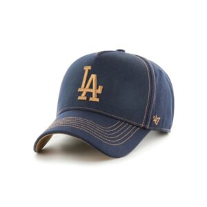 Casquette de baseball 47 Brand Los Angeles Dodgers Navy Tobacco 47 MVP DT MLB Strapback Hat Bleu 715840