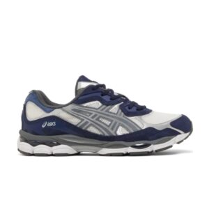 Baskets Asics Gel NYC Marine Acier Blanc 1201A789 100