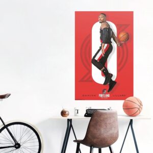 Damian Lillard Portland Trail Blazers NBA Affiche murale 711923