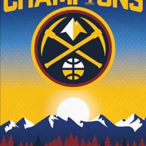 Denver Nuggets Logo NBA Champions Affiche murale 711933