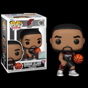 Funko Damian Lillard Portland Trail Blazers 2022 Mixtape City Edition NBA Pop Vinyle Figurine de Collection Noir 716451