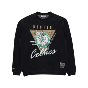 Mitchell & Ness Boston Celtics Tri-Logo NBA T-shirt à col rond noir 717352