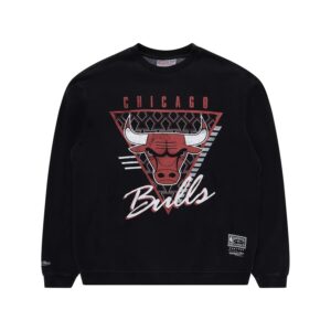 Mitchell & Ness Chicago Bulls Tri-Logo NBA T-shirt à col rond 717291