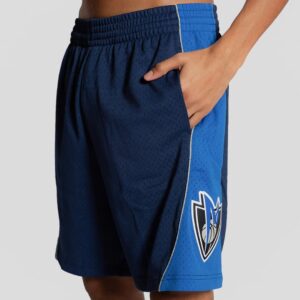 Mitchell & Ness Dallas Mavericks 2011-12 Hardwood Classics Throwback Swingman NBA Short Bleu 711883