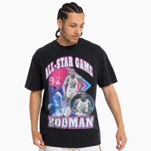 Mitchell & Ness Dennis Rodman 1992 East All Star Game NBA T-shirt Noir 715003