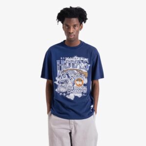 Mitchell & Ness Georgetown Hoyas '84 Champions NCAA T-shirt Rouge 713260