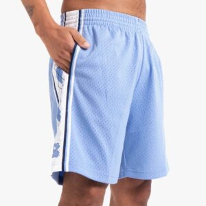 Mitchell & Ness North Carolina Tar Heels 2008-09 Hardwood Classics Throwback Swingman NCAA Short Bleu 711838