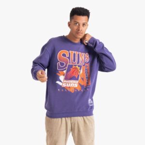 Mitchell & Ness Phoenix Suns pinceau NBA col rond pull T-Shirt 717227
