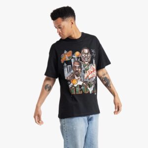 Mitchell & Ness Seattle Supersonics Caricature Vintage Hardwood Classics NBA T-Shirt Noir 712698