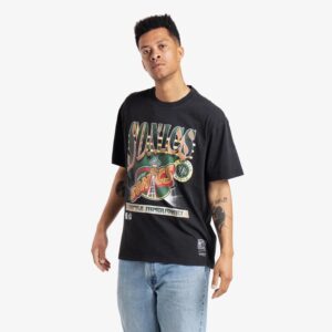 Mitchell & Ness Seattle Supersonics sous les projecteurs Vintage Hardwood Classics NBA T-Shirt noir 712711