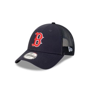 Casquette Snapback New Era Boston Red Sox Team Color 9FORTY Trucker MLB Bleu 716856