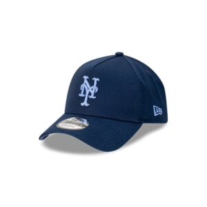 New Era New York Mets 9FORTY Midnight Ice A-Frame MLB Snapback Casquette Bleu 716893