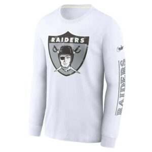 Nike Las Vegas Raiders T-shirt NFL à manches longues avec logo historique 715106