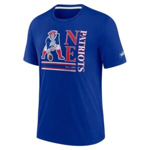 Nike New England Patriots Logo historique Tri-Blend NFL T-shirt 715162
