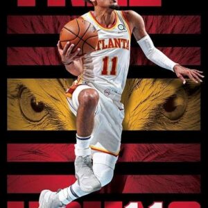 Trae Young Atlanta Hawks NBA Affiche murale Noir 711917