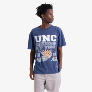 T-shirt NCAA Tar Heels Champs de l'Université de Caroline du Nord, bleu, 714433