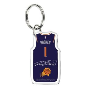 Wincraft Devin Booker Phoenix Suns Premium Acrylique NBA Porte-clés Blanc 717196