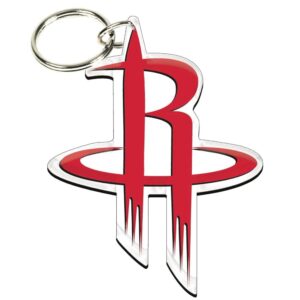 Wincraft Houston Rockets Premium Acrylique Team Logo NBA Porte-clés Rouge 717176
