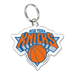 Wincraft New York Knicks Premium Acrylique Team Logo NBA Porte-clés Orange-bleu 717158