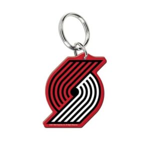 Wincraft Portland Trail Blazers Premium Acrylique Team Logo NBA Porte-clés Rouge-blanc 717178