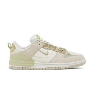 Baskets Wmns Nike Dunk Low Disrupt 2 Green Snake Phantom/Olive Aura/Vivid Green/Light Stone DV3206 001