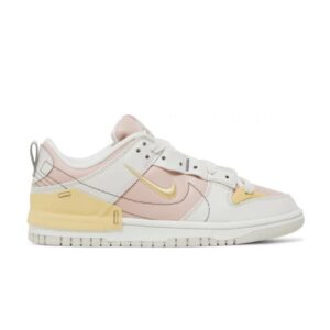 Baskets Wmns Nike Dunk Low Disrupt 2 Rose Oxford Phantom/Rose Oxford/Voile/Lemon Wash DV4024 001