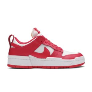Baskets Wmns Nike Dunk Low Disrupt Siren Rouge Siren Rouge/Siren Rouge/Blanc CK6654 601