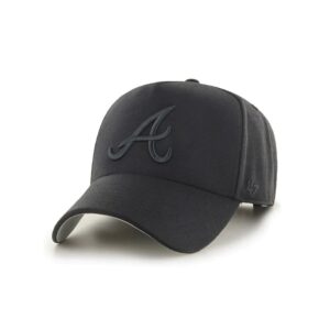 Casquette Snapback 47 Brand Atlanta Braves Noir '47 MVP DT MLB Noir 720301