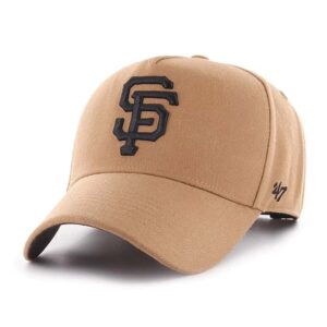 Casquette de baseball 47 Brand San Francisco Giants 47 MVP DT MLB Snapback Hat Beige 718965