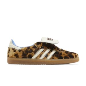 Baskets Wales Bonner x adidas Samba Pony Leopard Noir IE0578