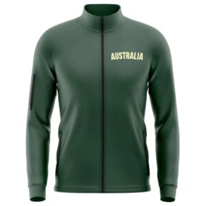 Veste zippée complète Athletic Australian Boomers Pro Tech Vert 727312