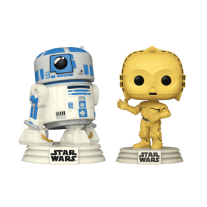 Funko R2-D2 & C-3PO Lot de 2 figurines de collection en vinyle Star Wars Pop rétro réinventées 727497