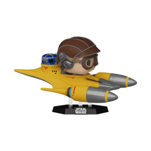 Funko Rides Super Deluxe Anakin Skywalker dans Naboo Starfighter avec R2-D2 Star Wars Pop Vinyl Collectible Figure 727490