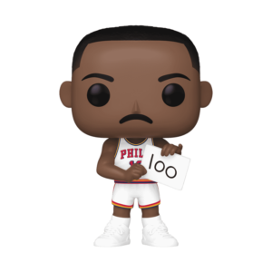 Funko Wilt Chamberlain 1962 Philadelphia Warriors NBA Pop Figurine de collection en vinyle Rose 727436