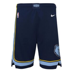 Nike Memphis Grizzlies Icon Edition Swingman Youth NBA Short Bleu foncé 718908