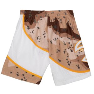 Mitchell & Ness Camo Réfléchissant Swingman Atlanta Hawks 1986 Short Camouflage/Blanc/Jaune 728193