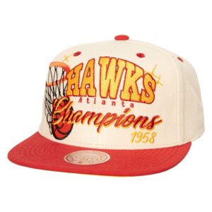 Mitchell & Ness M&N x Melody Ehsani Champions Snapback Atlanta Hawks Chapeau Noir 728921