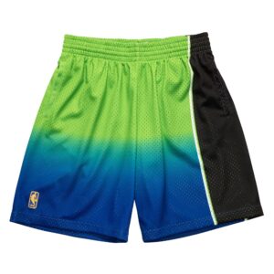 Mitchell & Ness Reload Swingman Atlanta Hawks 1996-97 Short dégradé vert/bleu 728224