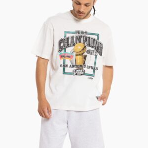 Mitchell & Ness San Antonio Spurs 1999 Champions T-shirt vintage Blanc 718977