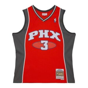 Maillot de basket-ball 2003-04 Phoenix Suns Stephon Marbury # 3 Hardwood Classics Throwback NBA Swingman Orange Jersey 720226