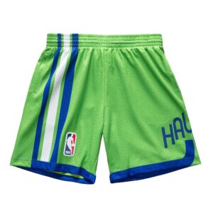 Mitchell & Ness Swingman Atlanta Hawks 1970-71 Short vert blanc/vert 728296