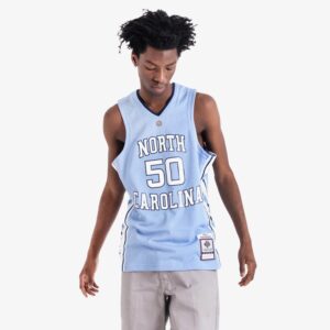 Maillot de basket-ball Mitchell & Ness Tyler Hansbrough Caroline du Nord Tar Heels College NCAA Swingman Jersey Bleu 725678