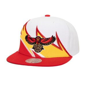 Casquette Mitchell & Ness Waverunner Snapback HWC Atlanta Hawks Rose 728892