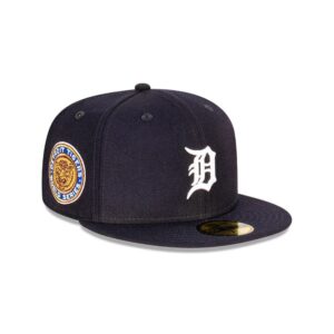 New Era Detroit Tigers Cooperstown 59FIFTY MLB Casquette ajustée Bleu 723004