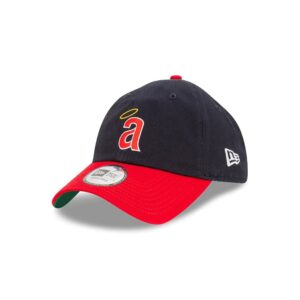 New Era Los Angeles Angels Cooperstown Casual Classic MLB Strapback Chapeau Bleu 721936